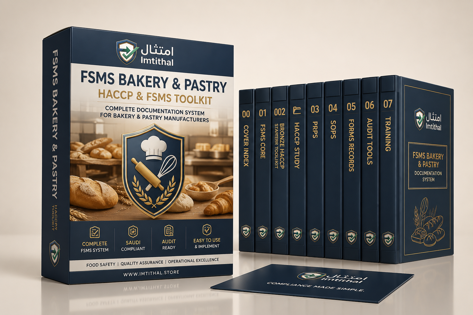 نظام إدارة سلامة الغذاء في المخابز والحلويات: برامج المتطلبات الأساسية وHACCP وISO 22000